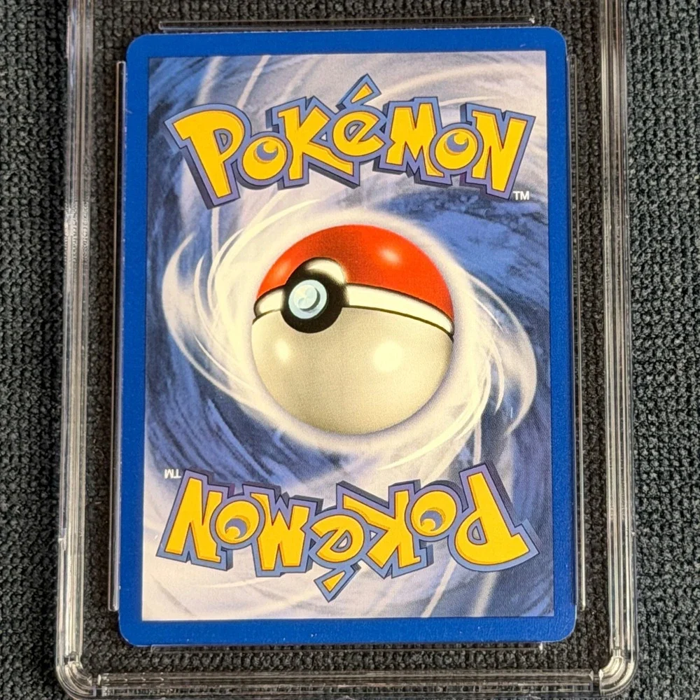 Pokemon Mankey 61/82 1st Edition CGC 9 Mint Blue Label TCG 2000 Team Rocket WotC